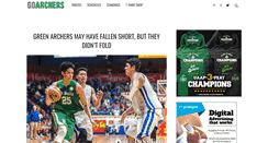 Desktop Screenshot of goarchers.com